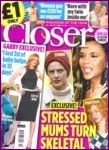 Front cover of Closer Magazine 22nd October 2005